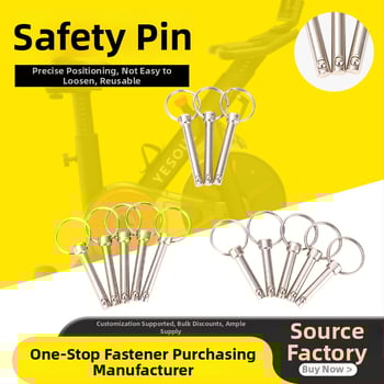 Σφήνα γρήγορης απελευθέρωσης με δαχτυλίδι, Ατσάλι άνθρακα A3, Μηχανική θέση ασφαλείας, DIN 6885-B, Διαφορετικές προδιαγραφές