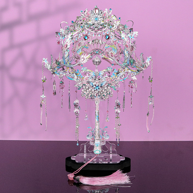 3D metalna slagalica za sastavljanje DIY – kineskog stila, 8 sati sastavljanja, za uzrast 14+