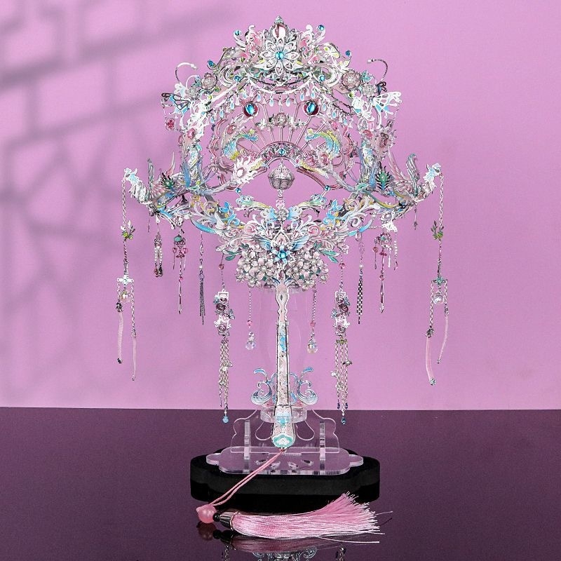 3D metalna slagalica za sastavljanje DIY – kineskog stila, 8 sati sastavljanja, za uzrast 14+