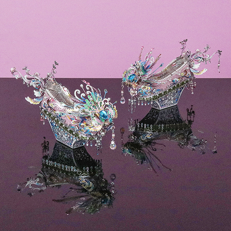 3D metalna slagalica za sastavljanje DIY – kineskog stila, 8 sati sastavljanja, za uzrast 14+