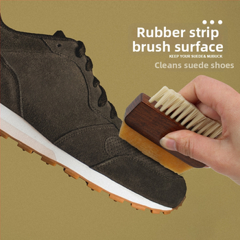 Maximilian četka za cipele od masivnog drveta za njegu i uklanjanje mrlja – model 803227