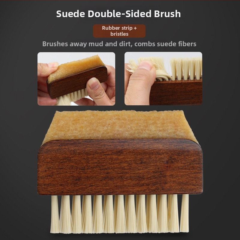 Maximilian četka za cipele od masivnog drveta za njegu i uklanjanje mrlja – model 803227