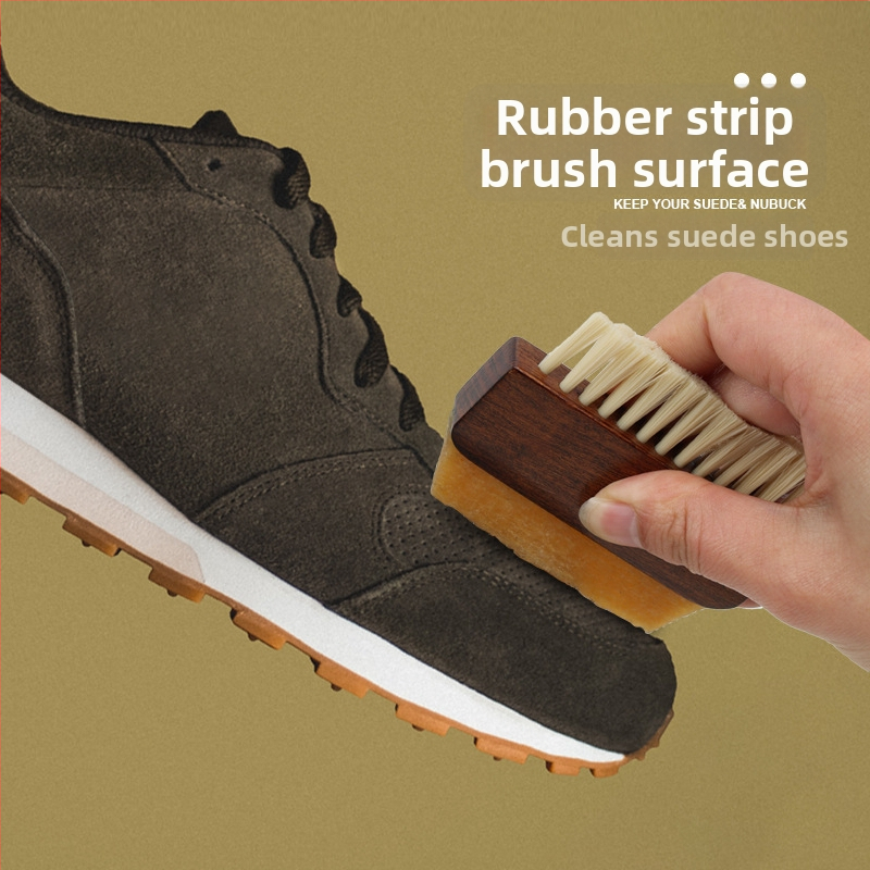 Maximilian četka za cipele od masivnog drveta za njegu i uklanjanje mrlja – model 803227