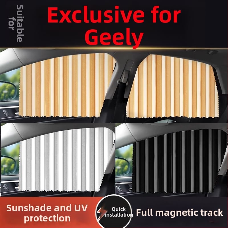 Auto zavjese i sjenilice — debele neprozirne, visići sustav montaže, univerzalno za automobile i terenska vozila