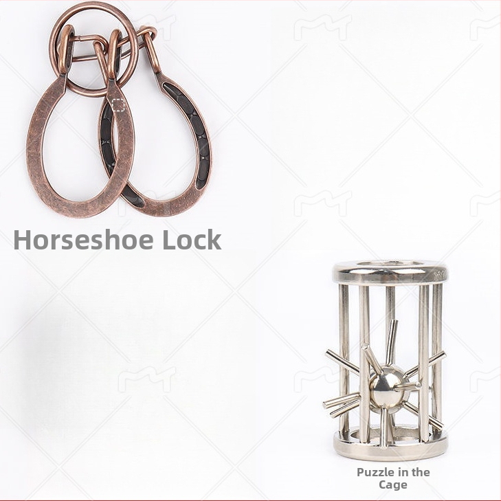 Plastični Luban Lock puzzle s mehanizmom otključavanja, uzrast 14+