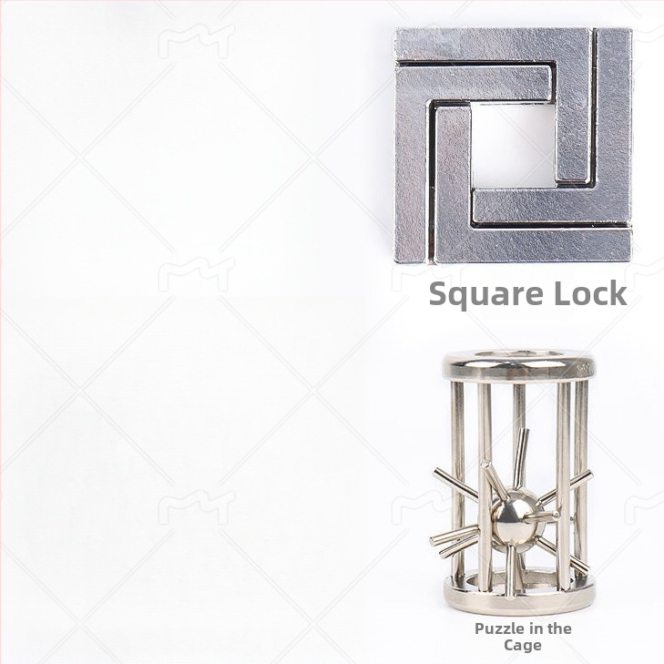 Plastični Luban Lock puzzle s mehanizmom otključavanja, uzrast 14+