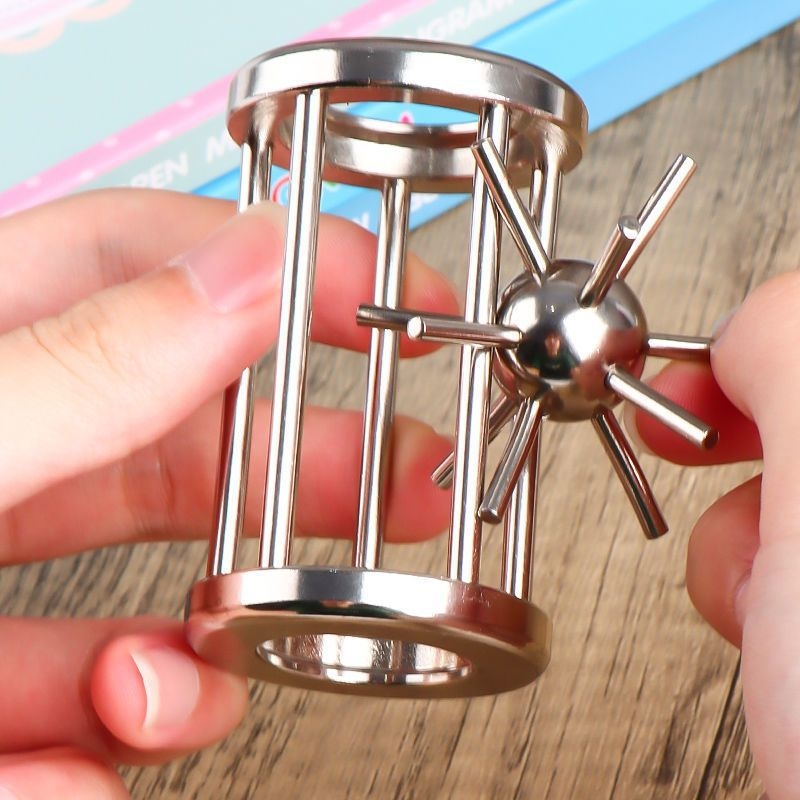 Plastični Luban Lock puzzle s mehanizmom otključavanja, uzrast 14+