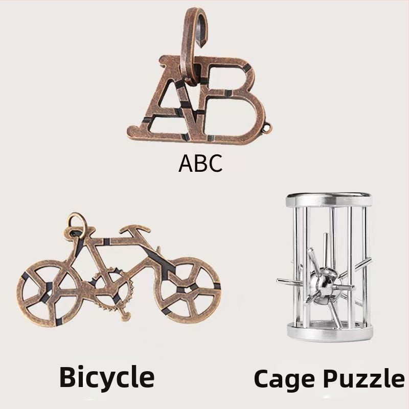 Plastični Luban Lock puzzle s mehanizmom otključavanja, uzrast 14+