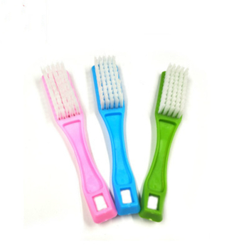 Autonomy Мултифункционален комплект четки за обувки и почистване с дълга дръжка, меки четина, пластмасово тяло