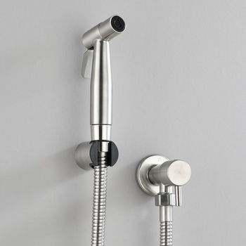 Set spray pentru toaletă din oțel inoxidabil 304, montaj în perete, presiune de lucru 1.6, diametru interior 20