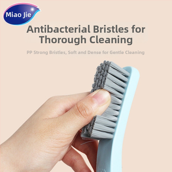 Miaojie perie antibacteriană pentru încălțăminte cu peri dure – plastic, pachet de 36 bucăți, pentru bucătărie, pantofi, rufe și baie