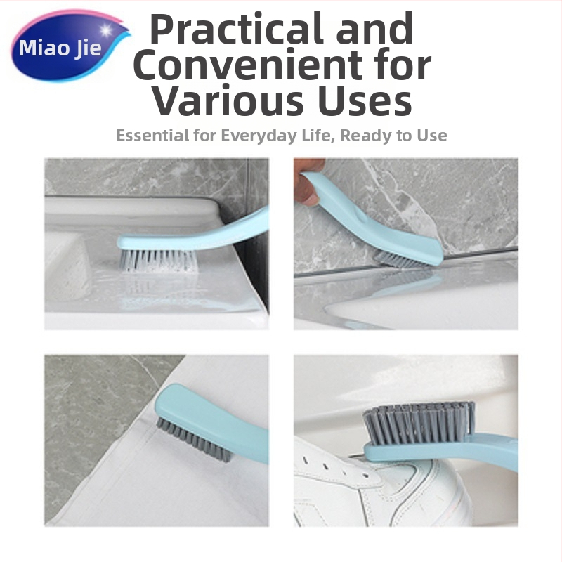 Miaojie perie antibacteriană pentru încălțăminte cu peri dure – plastic, pachet de 36 bucăți, pentru bucătărie, pantofi, rufe și baie