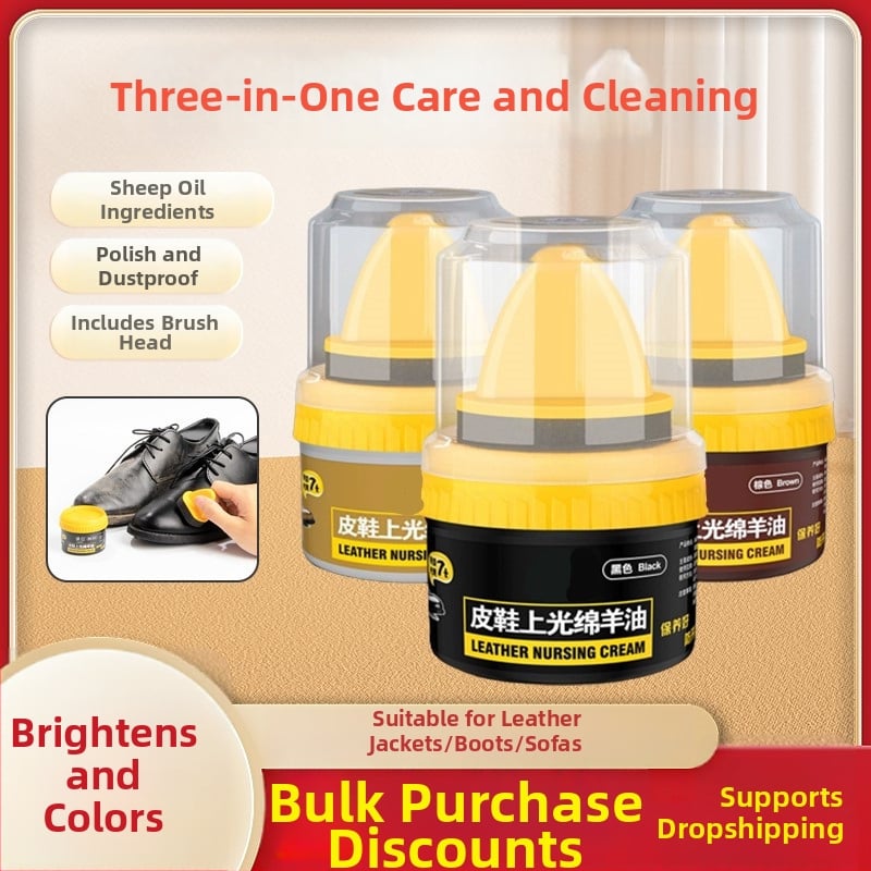 Četka za obuće za njegu i čišćenje sa spužastom glavom, moderni minimalistički stil, pakiranje 144 komada