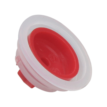 Kit garnituri pentru toaletă cu etanș la apă și tampoane din silicon; materiale: silicon, ABS, POM; procesare: turnare prin injecție + prelucrare; număr produs 380