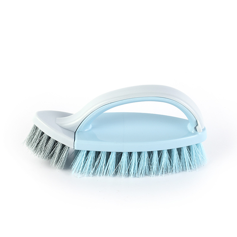 Fa padlók közötti rések tisztítására szolgáló kefe, kemény sörtékkel, többfunkciós tisztító kefe, műanyag kivitel, Jinhuida, 128 g, nem hullik ki a sörtéje