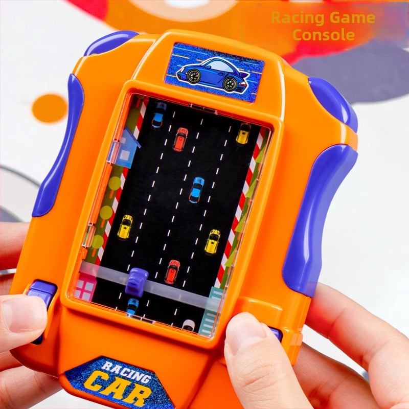 Dječja prijenosna konzola za utrke – plastika, za djecu 4–6 godina, vježbanje koordinacije ruka-oko, interaktivna igra roditelj-dijete
