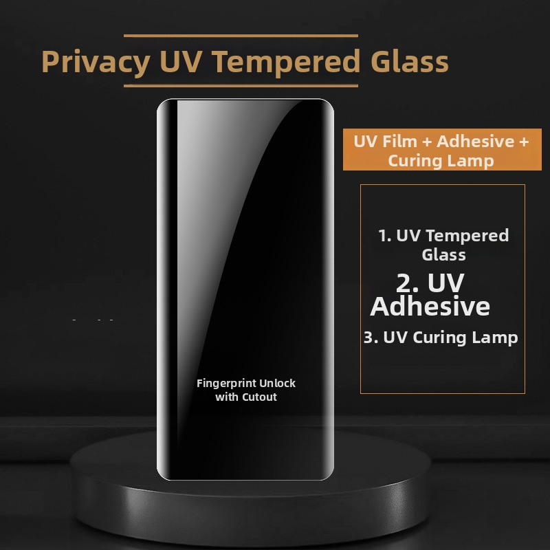 Jamie Tvrdené sklo ochranný pre Oppo Reno11 / Reno11 Pro / Reno10 — Anti-Peep, UV ochrana, úplné lepenie, 1-ročná záruka