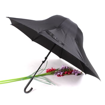 Kišobran u obliku Top Hat s pagodnim oblikom, 8 rebara, šipka od legure, vlaknaste rebarske letvice, navlaka od Impact Cloth, držač od plastike, ručno otvaranje i zatvaranje, mogućnost prilagođavanja