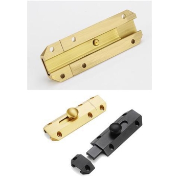 Zăvor ușă din cupru pur, model 112, tip A, suprafață electroplacată, pentru ușă din lemn, stil Lux ușor