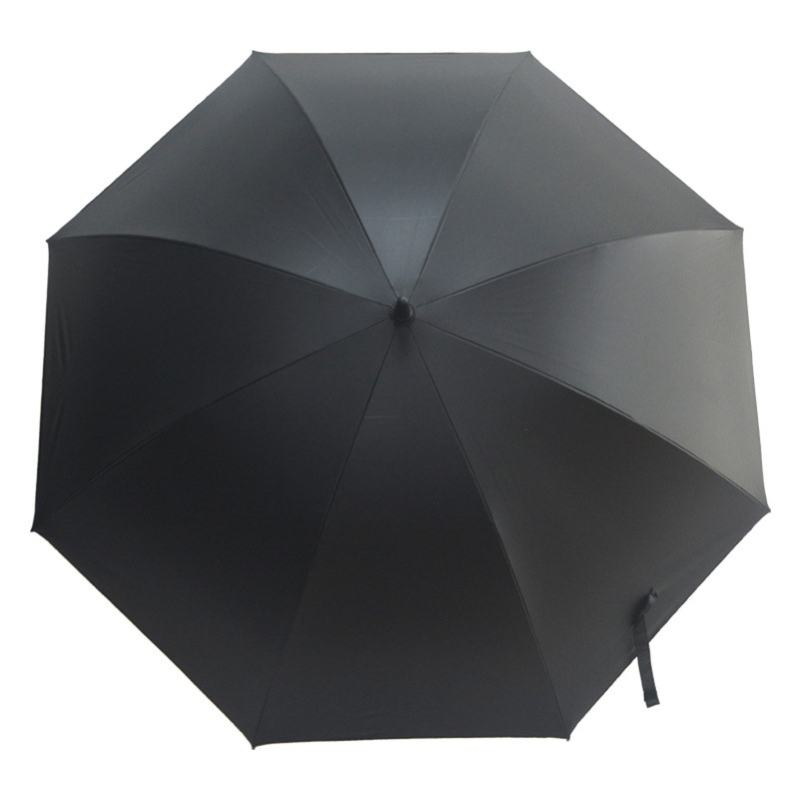 Kišobran za kišu i sunce s dugom drškom — okvir sa 8 žica, automatsko otvaranje, šipka od legure, plastična drška