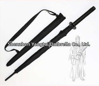 Ομπρέλα με μακριά λαβή, 8 ινώδεις ράβδες, αυτόματο άνοιγμα, κάλυμμα από πολυεστέρα 190T, πλαστικό χερούλι