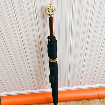 Διαφημιστική ομπρέλα με 8 βραχίονες από αλουμίνιο, λαβή από αλουμίνιο, αυτόματο άνοιγμα, μακρύ χερούλι, ύφασμα 190T