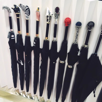 Διαφημιστική ομπρέλα με 8 βραχίονες από αλουμίνιο, λαβή από αλουμίνιο, αυτόματο άνοιγμα, μακρύ χερούλι, ύφασμα 190T