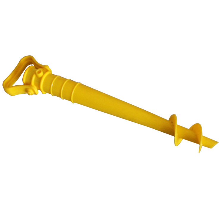 Ομπρέλα παραλίας με πλαστικό κάλυμμα και πλαστικό λαβή; χειροκίνητο άνοιγμα και κλείσιμο; μακριά λαβή, κλασικό στυλ; για ενήλικες.