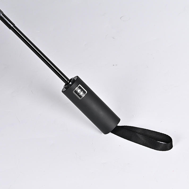 Prilagođeni kišobran s tiskom, automatsko otvaranje, poluautomatno zatvaranje, okvir s 8 rebara, željezna šipka, tkanina 190T