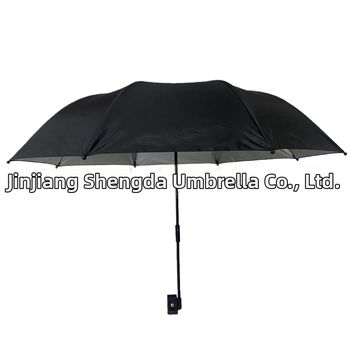 Otklonjivi sklopivi plažni kišobran s 8 metalnih rebara, automatsko otvaranje, mogućnost prilagođavanja logotipa, poliesterno platno, gustoća 170T