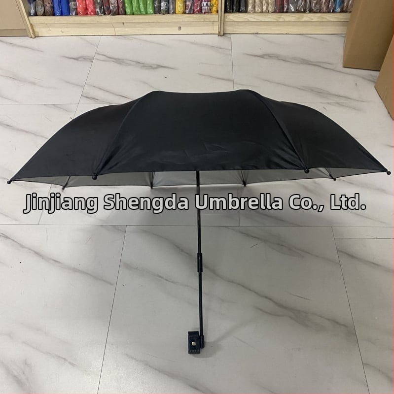 Otklonjivi sklopivi plažni kišobran s 8 metalnih rebara, automatsko otvaranje, mogućnost prilagođavanja logotipa, poliesterno platno, gustoća 170T