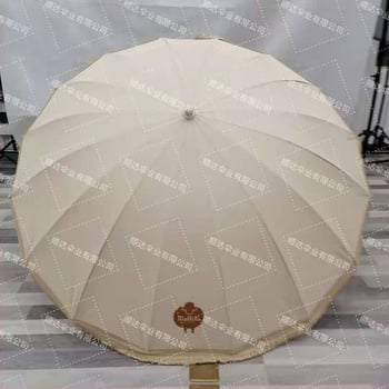 Vanjski kišobran s 16 rebara od poliestera 160G, metalna konstrukcija, duga drška, ručno otvaranje i zatvaranje, mogućnost ispisa logotipa