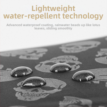 Trostrano sklopivi kišobran s 8 rebara, automatsko otvaranje, čelična osovina i ručka, Impact Cloth tkanina, mogućnost tiskanja loga