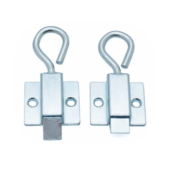 DK634 Încuietoare cu zăvor pentru uși de dulap industriale — fier, finisaj vibrant luminos, stil modern minimalist