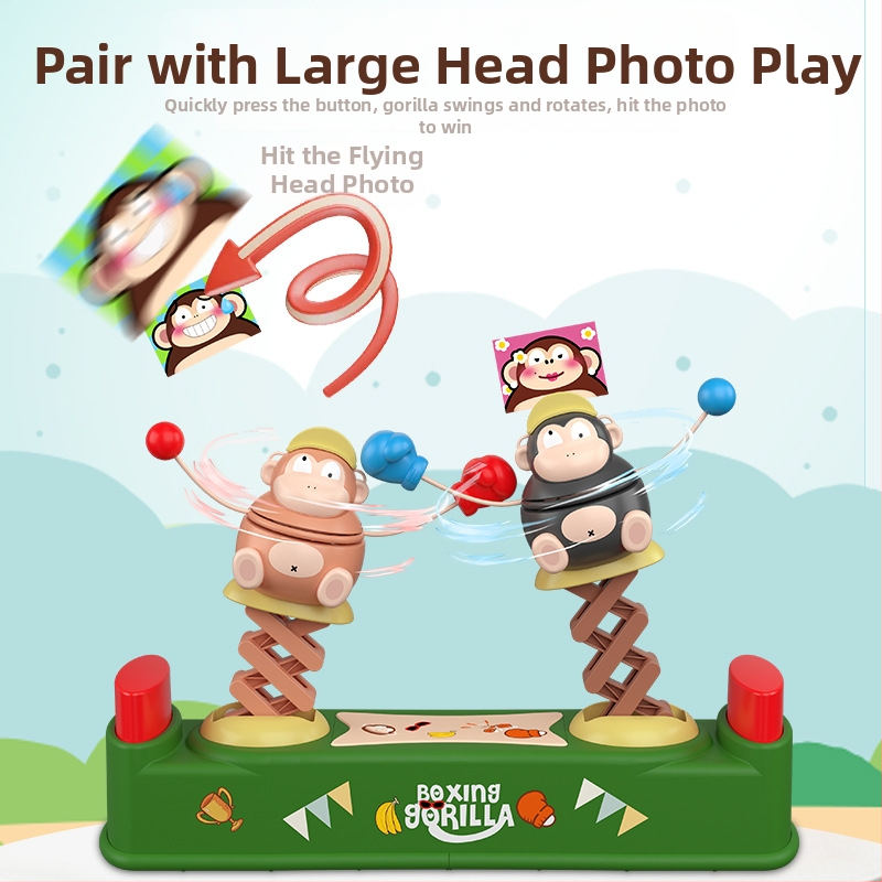 Igra s orangutanom za dva igrača — interaktivna, edukativna društvena igra za djecu, plastika, Huangfengyu, uzrast 4–6 godina, šarena kutija