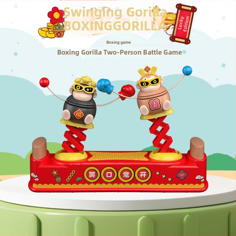 Igra s orangutanom za dva igrača — interaktivna, edukativna društvena igra za djecu, plastika, Huangfengyu, uzrast 4–6 godina, šarena kutija