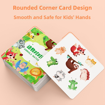 Edukativna kartična igra za djecu — kartice za podudaranje i koncentraciju, papir, Magnet Cube, družtvena igra s kartama, uzrast 7–14 godina