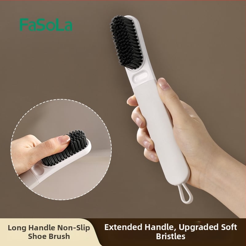 FaSoLa četka za cipele s mekanom vunom za kućnu upotrebu — dezinfekcija i čišćenje cipela | Materijali: ABS, TPE, PBT | Podrijetlo: Kina | Kutija: 60 kom
