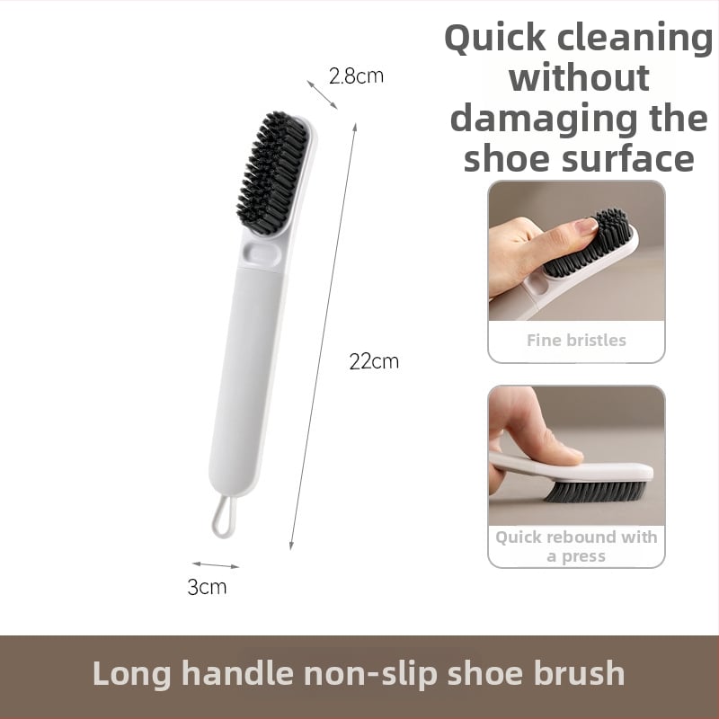 FaSoLa četka za cipele s mekanom vunom za kućnu upotrebu — dezinfekcija i čišćenje cipela | Materijali: ABS, TPE, PBT | Podrijetlo: Kina | Kutija: 60 kom