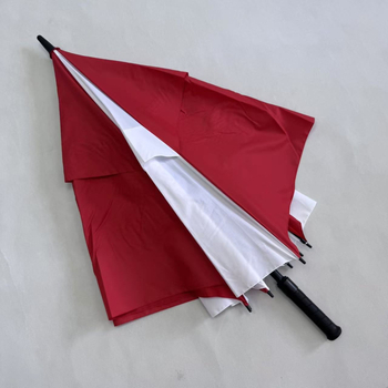 Fengyuqing golf kišobran, kvadratni dvostruki otporan na vjetar, automatsko otvaranje, duga drška, ravna šipka, prilagođeni logotip