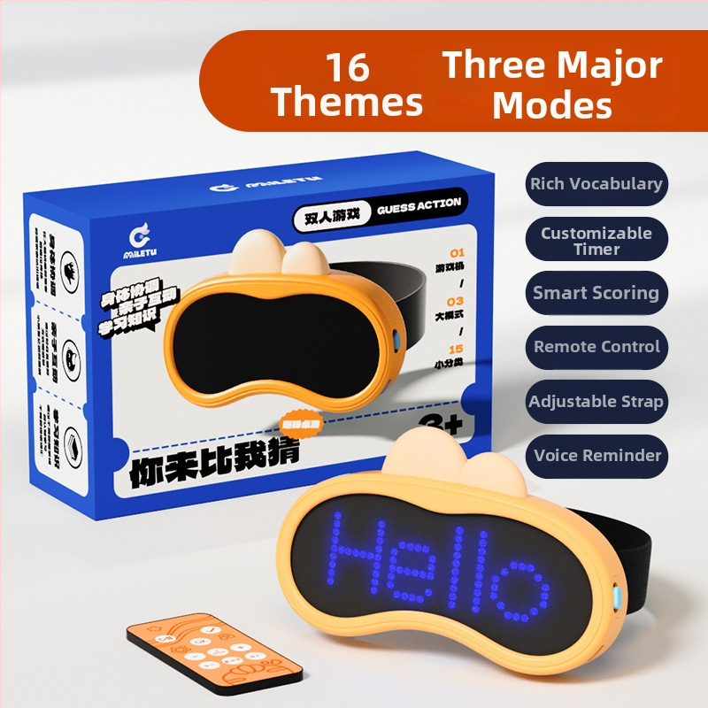 Interaktivna obiteljska igru pogađanja za razvoj izražajnosti — plastična konstrukcija, pogodna za unutarnje i vanjske prostore, potiče emocionalni razvoj, koordinaciju ruke i oka, intelektualni razvoj, komunikaciju roditelj-dijete