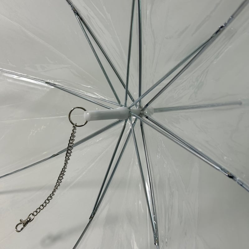 Parasol za kućne ljubimce za vanjsku upotrebu — plastični pokrov, čelične rebra, čelična šipka, bez ručke, kreativan dizajn