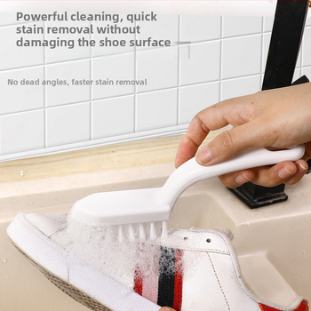 KOKUBO četka za cipele s dugim držačem - višenamjensko čišćenje cipela i odjeće, materijali PP i PET