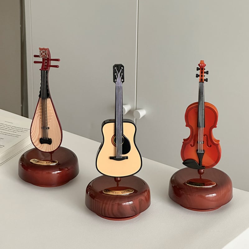 Kutija za violinu s glazbom – retro dekor, plastika; Marka: Other; IP odobrenje: Ne; Logo: Ne