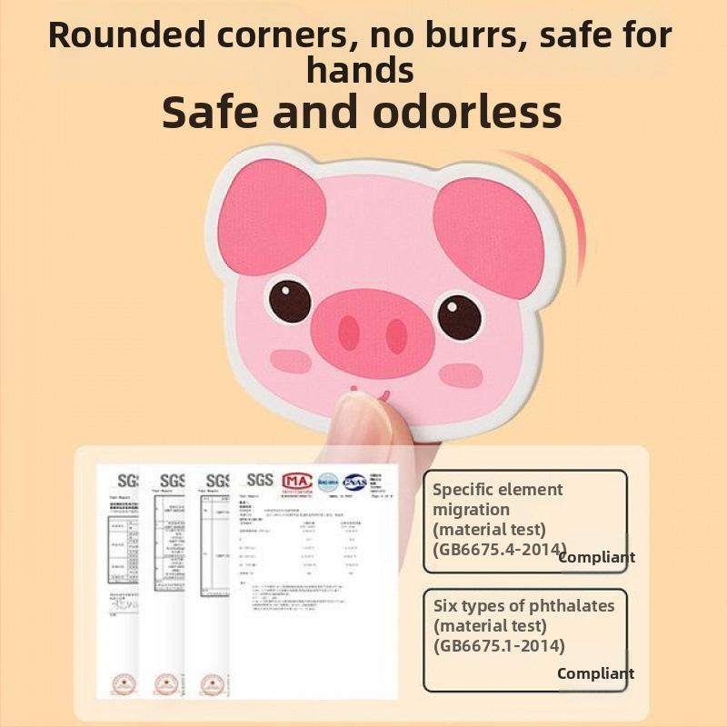 Tiha knjižica-igračka za bebe, za uzrast 0–12 mjeseci, s Velcro trakom i žvačkim dijelovima