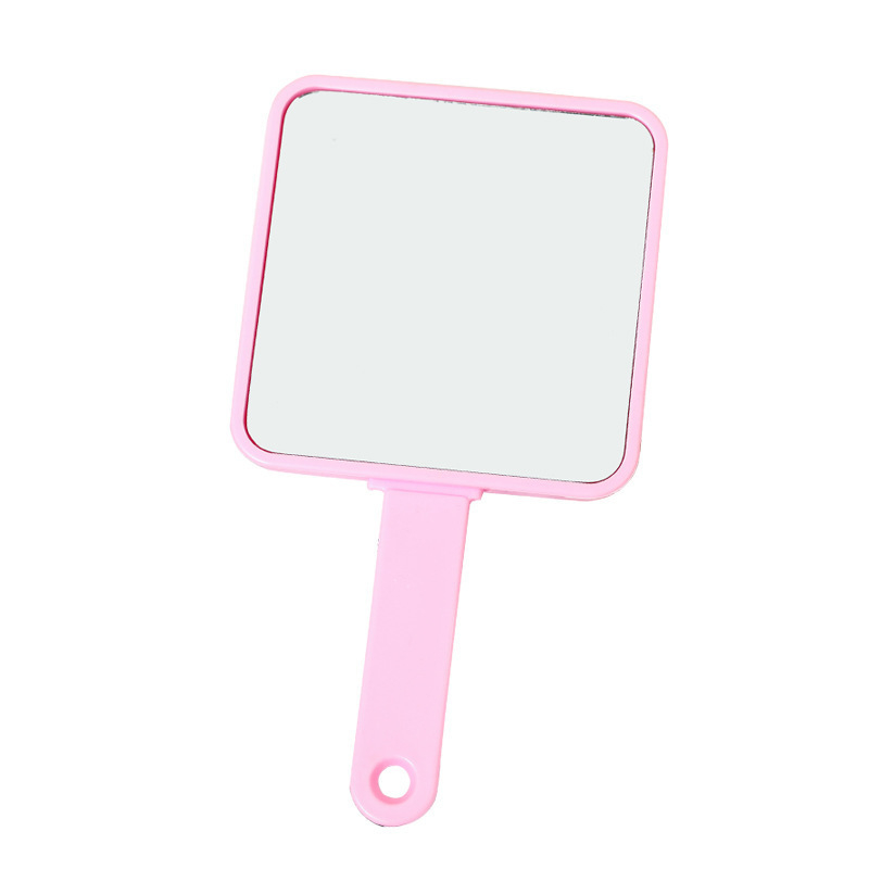 Češalj za kosu od ABS plastike, 2-u-1 ogledalo i češalj, prijenosni, za njegu kose i masažu