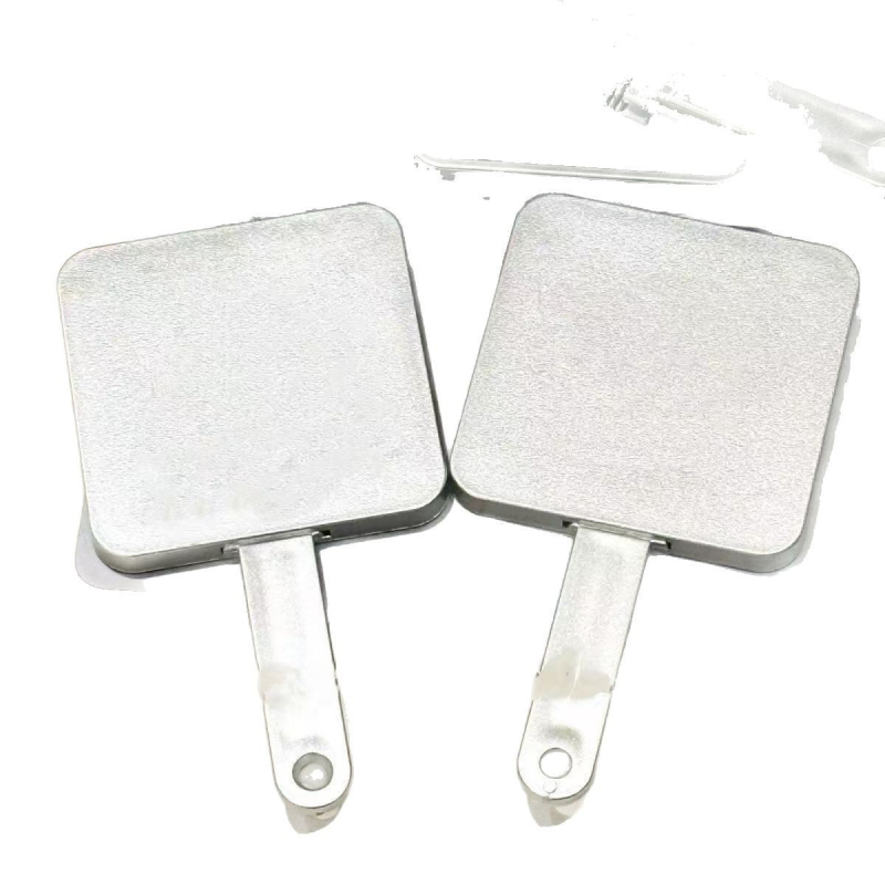 Češalj za kosu od ABS plastike, 2-u-1 ogledalo i češalj, prijenosni, za njegu kose i masažu