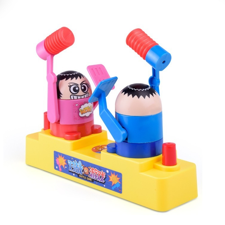 Dvoje-igrača mini figurica borba — Cross plastična interaktivna igra za roditelj-dijete, razvija koordinaciju ruke i oka, osjetila i kognitivne sposobnosti (0–3 godine)