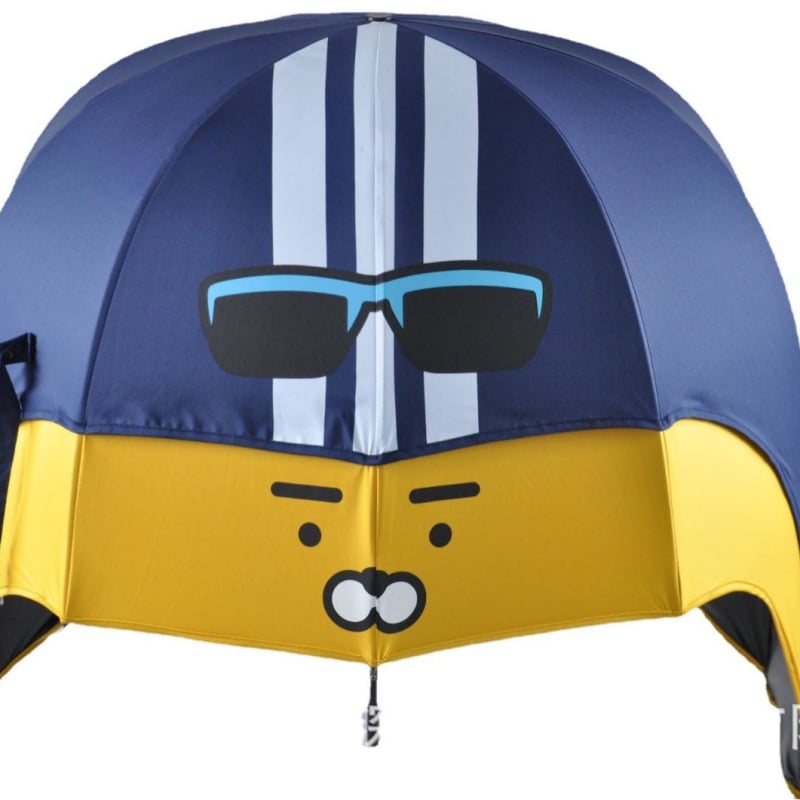 Dvostruki kišobran s kaciga stilom za odrasle, zaštita od sunca, okvir s 10 krakova od vlakna, željezni vrat, EVA držač, ručno otvaranje/zatvaranje, prilagodljivo