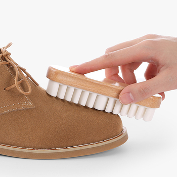 Четка за обувки Jingya от бук — поддръжка, дезинфекция и антизацапване; стил модерен минимализъм; опаковка 200 бр; персонализация: индивидуални изображения.